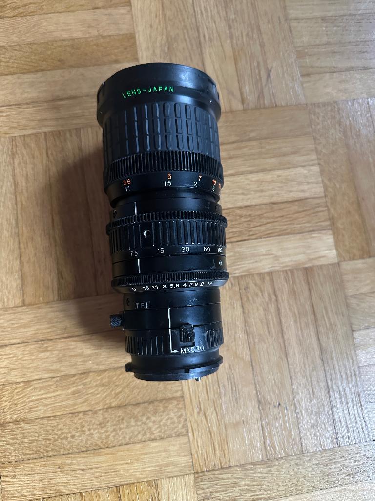 Zoom TV Fujinon, support B4 1/2, TV, Hi-fi & Vidéo, Enlèvement ou Envoi, Utilisé