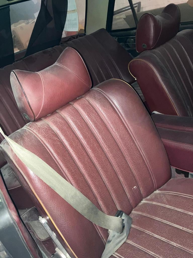 Mercedes 280 SE W108 - 1970, Autos, Achat, Particulier, Cuir, Rouge