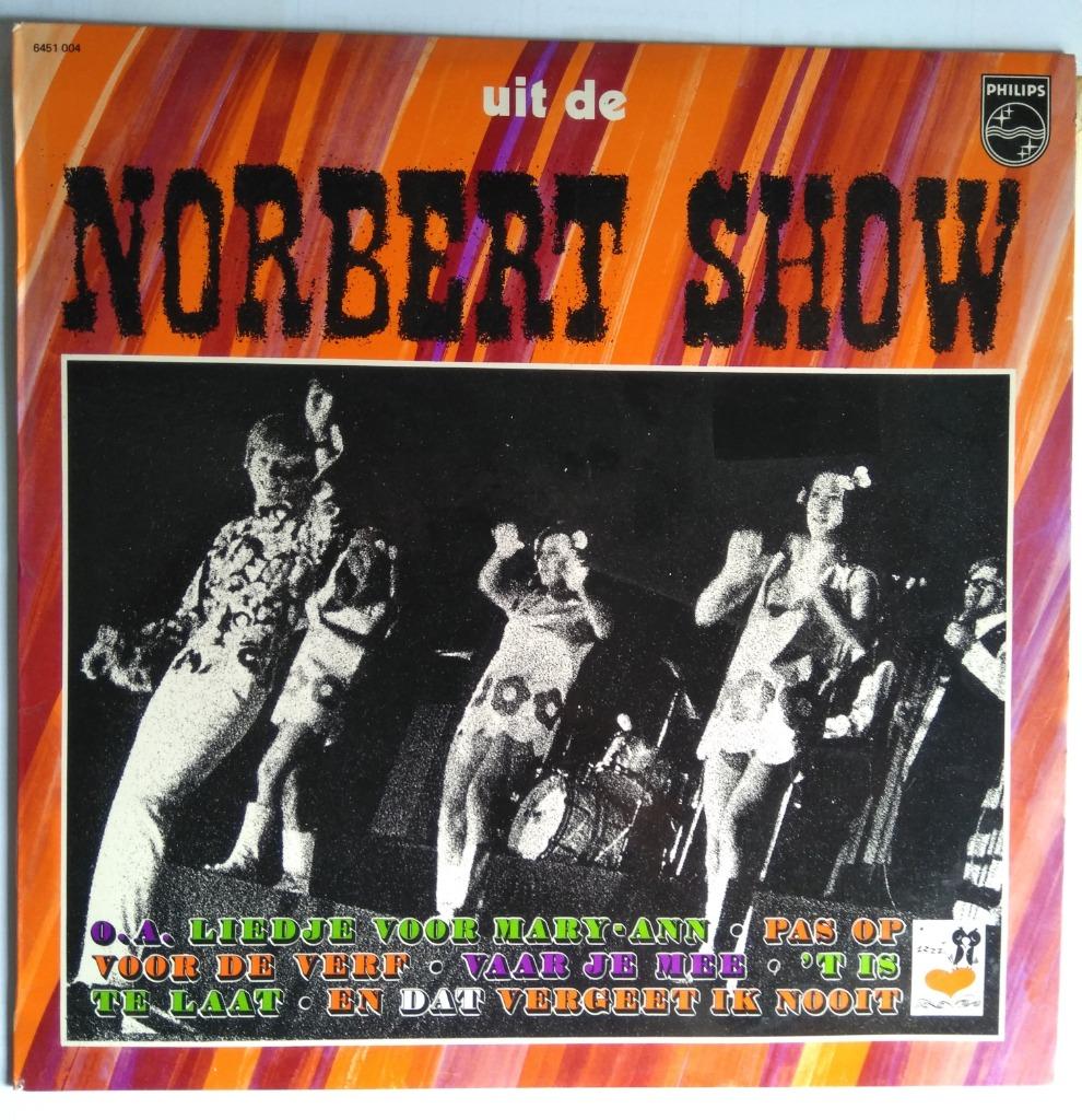 Norbert – “Uit de Norbert Show” – LP, Enlèvement ou Envoi, Utilisé, 12 pouces, Chanson réaliste ou Smartlap