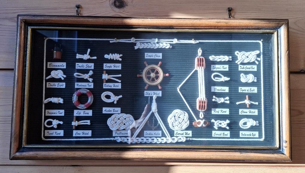 Décoration marine : cadre, posture, lanterne, Enlèvement ou Envoi, Comme neuf, Voilier, Autres types