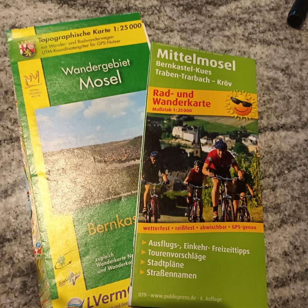 Moezelstreek wandelen en fietsen, Ophalen