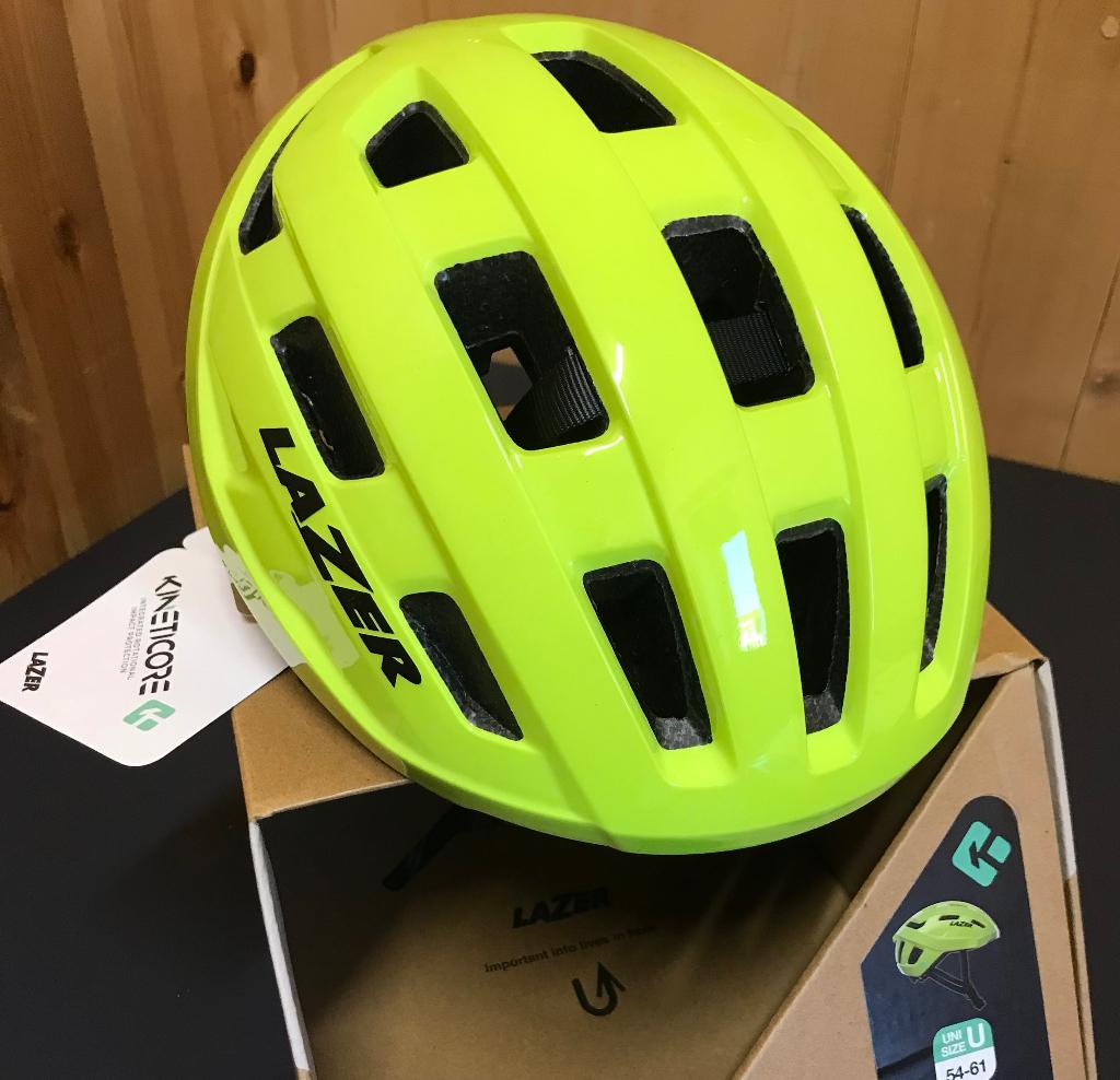 Nieuwe fietshelm LAZER zwart of fluo geel, Ophalen of Verzenden, Nieuw