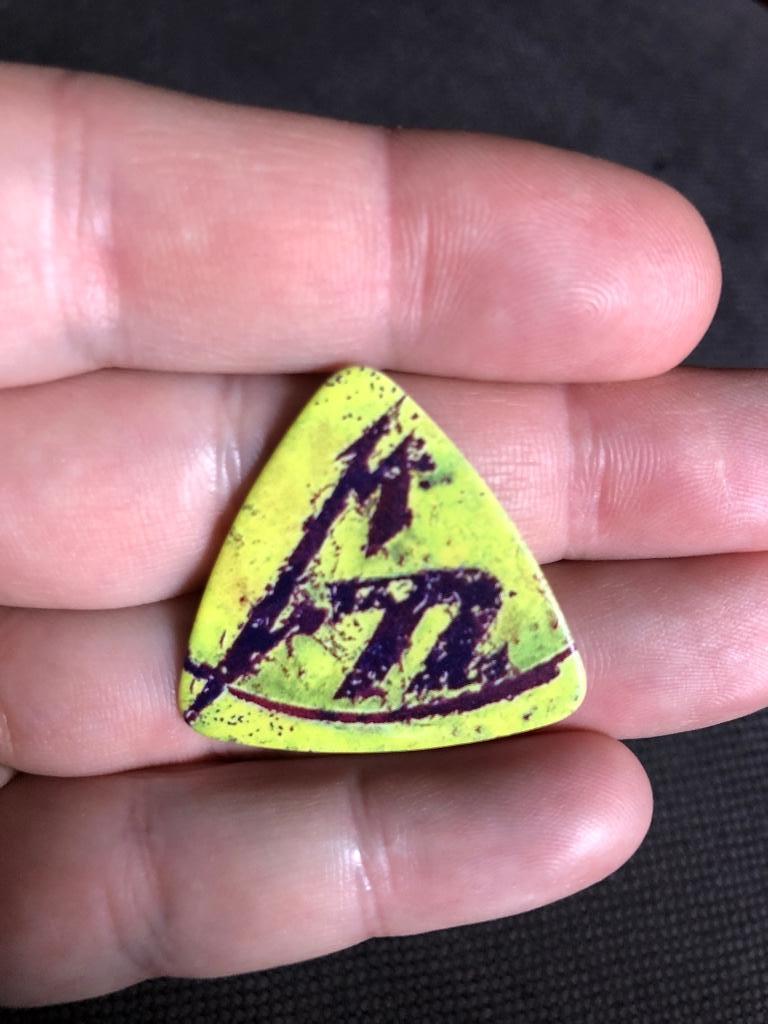 Metallica 72 seasons world tour bass Guitarpick, Ophalen of Verzenden, Zo goed als nieuw