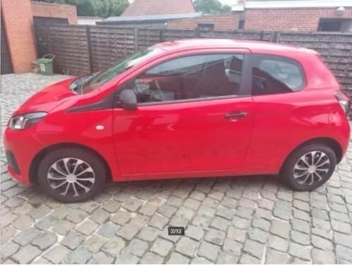 Peugeot 108/ 2016/ slechts 81000km/ 1.0 benz / €5500, Autos, Peugeot, Rouge, Achat, Entreprise, Boîte manuelle