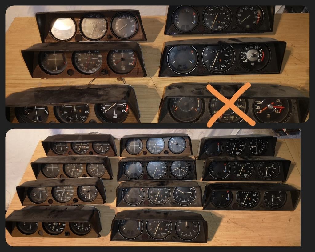 Compteur bmw 1502-2002 e10, e6, e114, Autos : Pièces & Accessoires, BMW