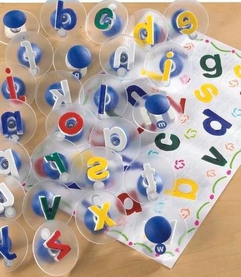 Letter stempels / stempelset letters ( easy grip ), Hobby en Vrije tijd, Ophalen of Verzenden, Zo goed als nieuw