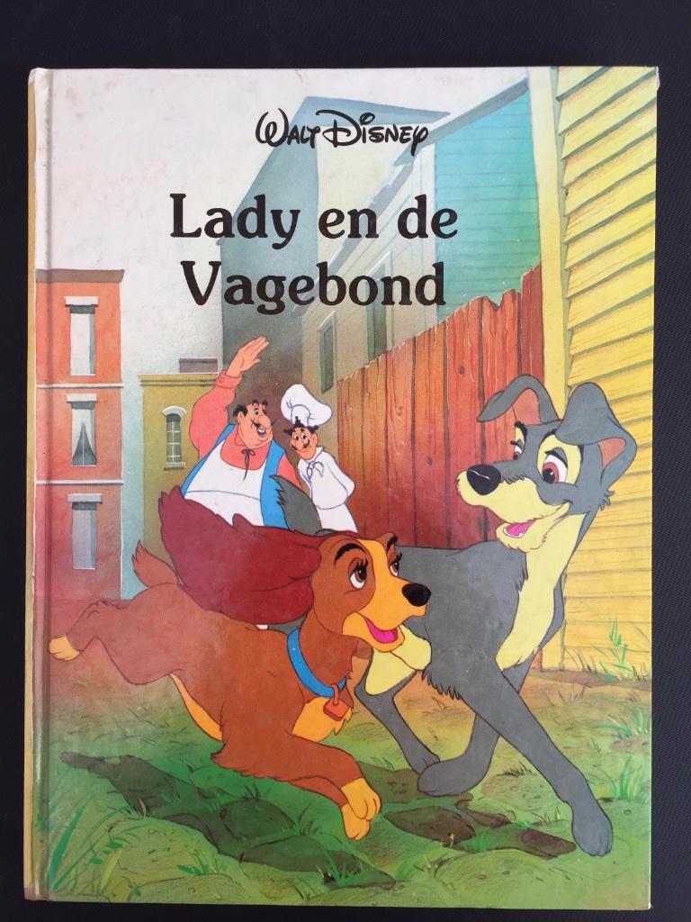 Walt Disney Lady en de vagebond, hardcover, Verzamelen, Ophalen of Verzenden, Overige figuren, Gebruikt, Overige typen