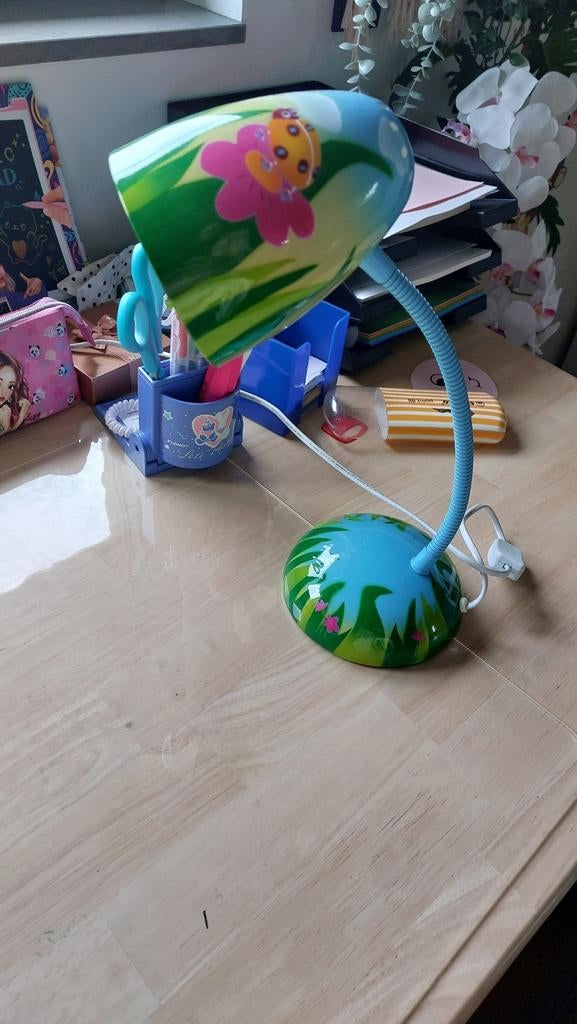 Bureau lamp pylones, Ophalen of Verzenden, Zo goed als nieuw, Lamp