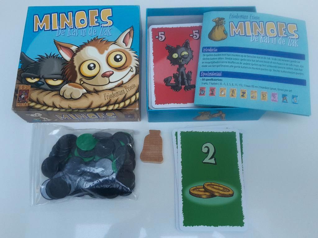 Spel Minoes, 3-5 spelers, 8+, 999 Games, + 1 gratis promo, Hobby & Loisirs créatifs, Jeux de société | Jeux de plateau, Comme neuf