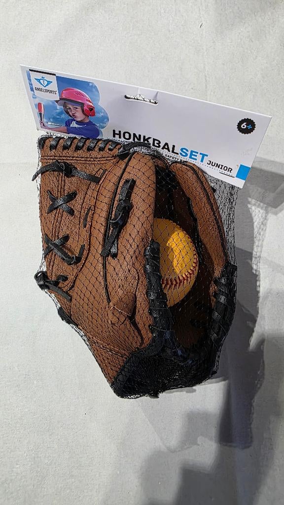 Honkbalset, Sport en Fitness, Honkbal en Softbal, Ophalen of Verzenden, Nieuw, Honkbal, Handschoen