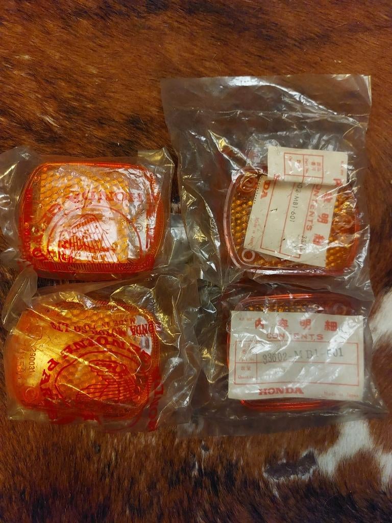 Honda pinker glaasjes Rebel, VF 750, CMX 450 etc, Enlèvement ou Envoi