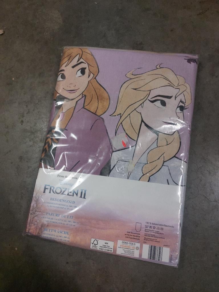 Dekbedovertrek frozen, Ophalen, Dekbedovertrek
