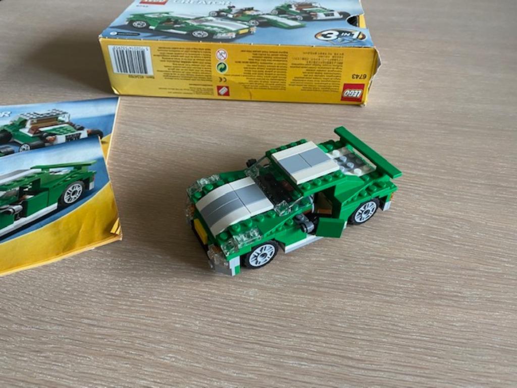 Lego Creator - Street Racer 6743, Ophalen of Verzenden, Zo goed als nieuw, Complete set, Lego