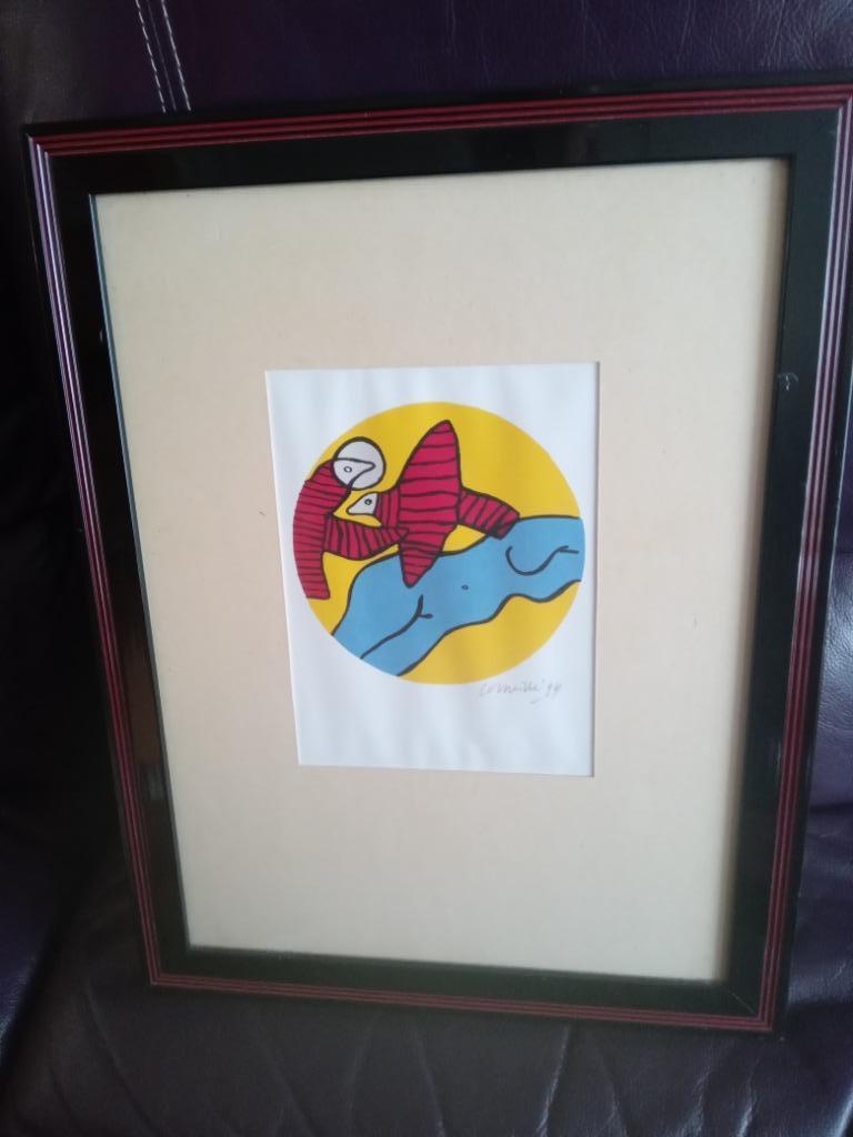 Corneille-opdruk, Antiek en Kunst, Kunst | Litho's en Zeefdrukken, Ophalen