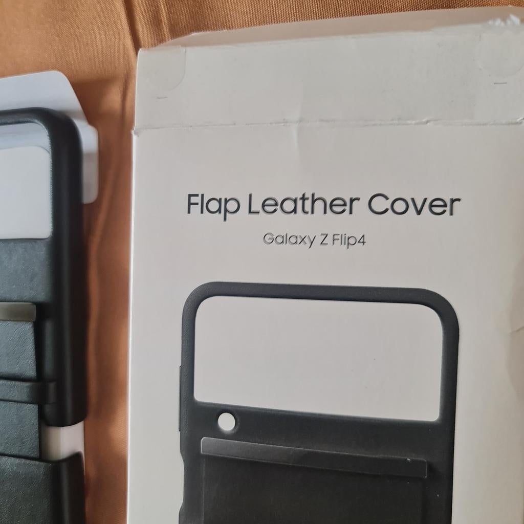 Samsung z flip 4 étui coque en cuir neuve, Enlèvement ou Envoi, Neuf