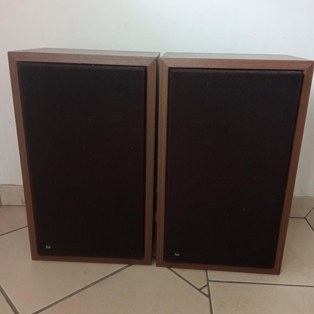 paire d'haut parleur DUAL CL380, TV, Hi-fi & Vidéo, Enlèvement, Utilisé, Autres types, Autres marques