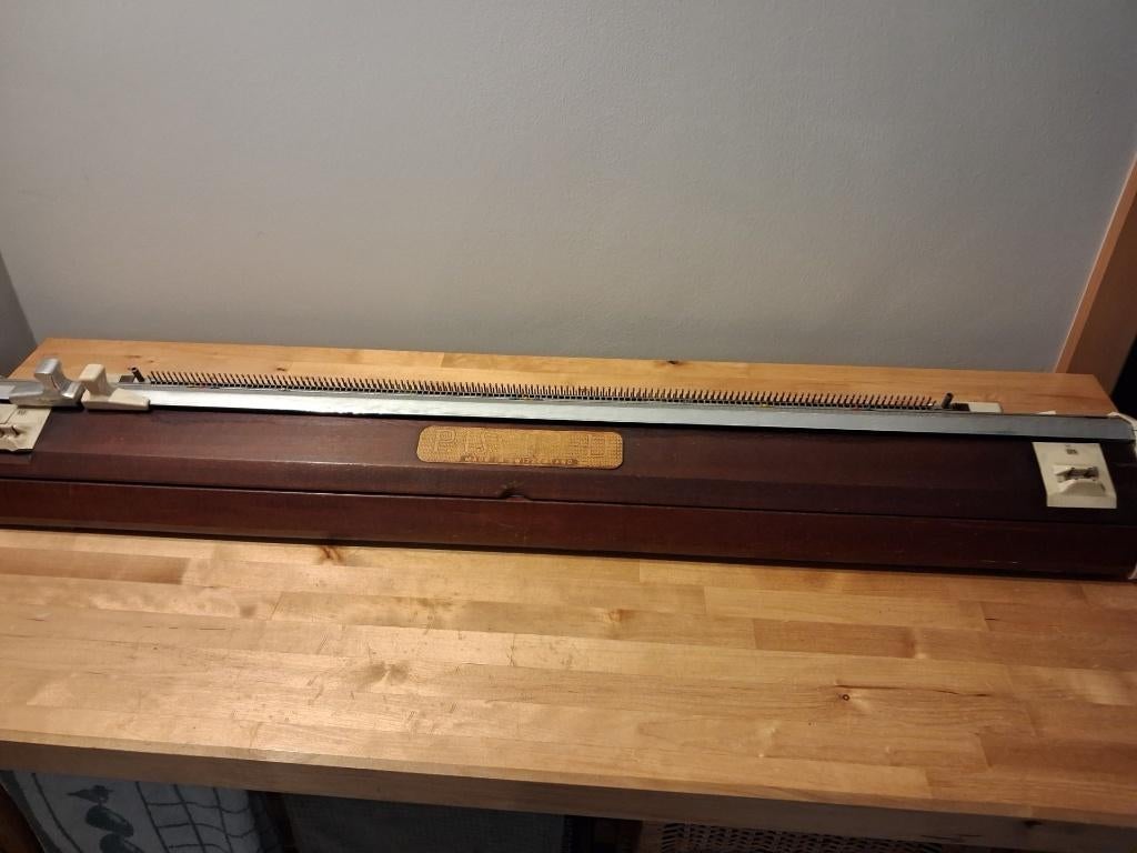 machine à tricoter Passap D, Hobby & Loisirs créatifs, Enlèvement, Utilisé, Tricot, Machine