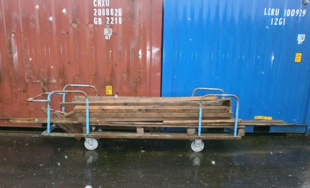 Vrachtwagen voor staalbehandeling (~4 m), 100 liter of meer, Ophalen, Gebruikt, Transportkar