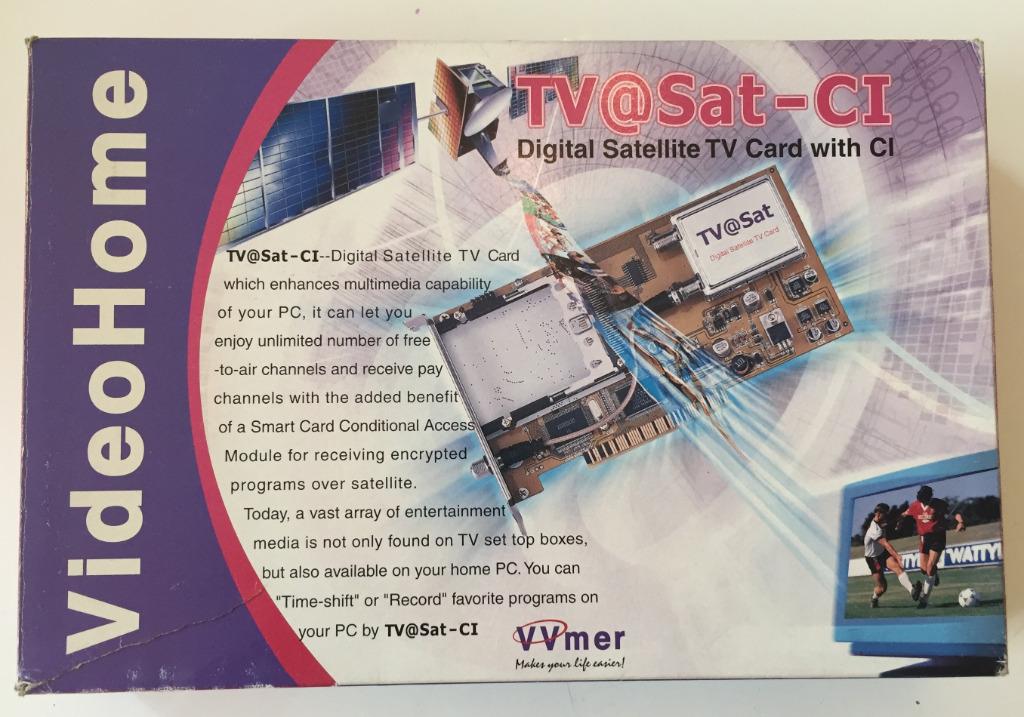 Récepteur Satellite PCI, TV, Hi-fi & Vidéo, Enlèvement ou Envoi, Neuf