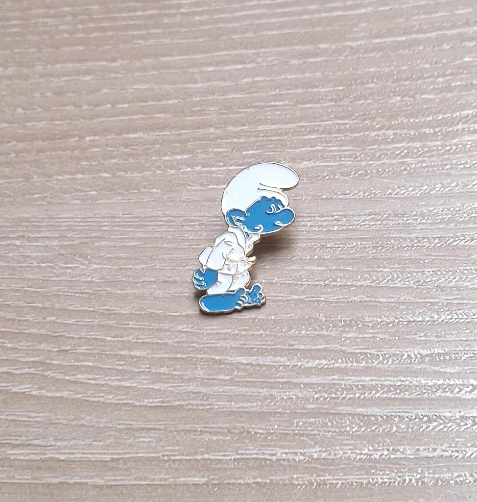 PIN - SMURF - DE SMURFEN - SCHTROUMPF - LES SCHTROUMPFS, Collections, Enlèvement ou Envoi, Utilisé, Figurine, Insigne ou Pin's