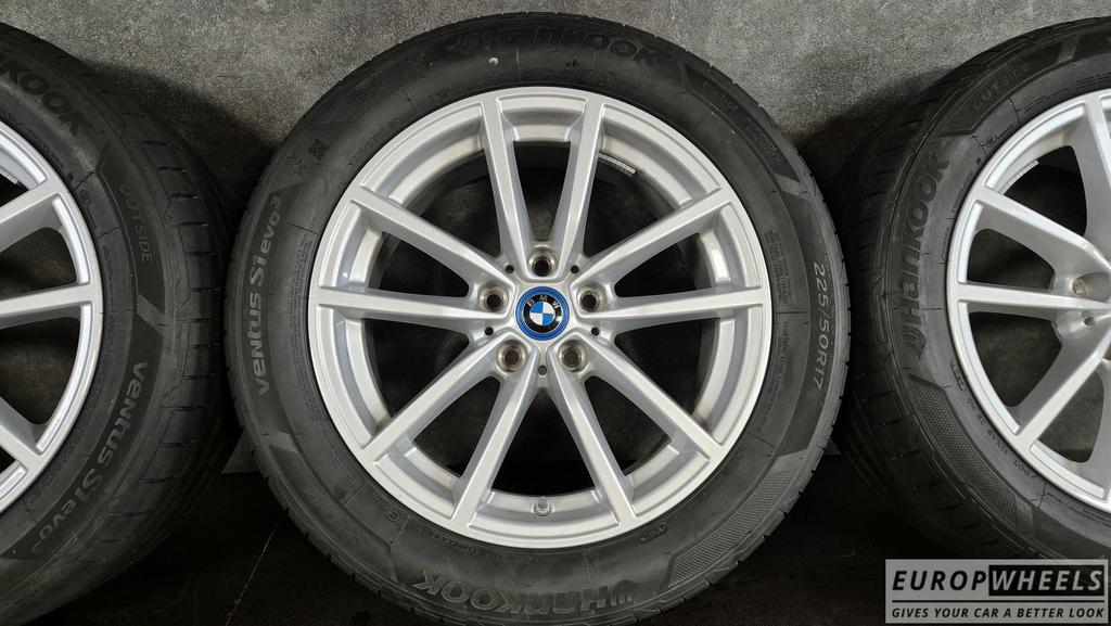 17 inch BMW 3 serie G20 G21 Zomerbanden 778 Hankook EVO, Gebruikt, -, -, Banden en Velgen