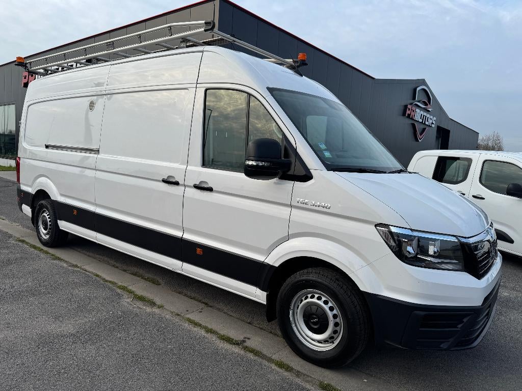 Man TGE 2.0 tdi L4H2 automaat 1st eig ohboek trekhaak camera, Auto's, Bestelwagens en Lichte vracht, 4 cilinders, 2226 kg, https://public.car-pass.be/vhr/01b36d7f-1153-401d-aa68-aecb25ac29ec