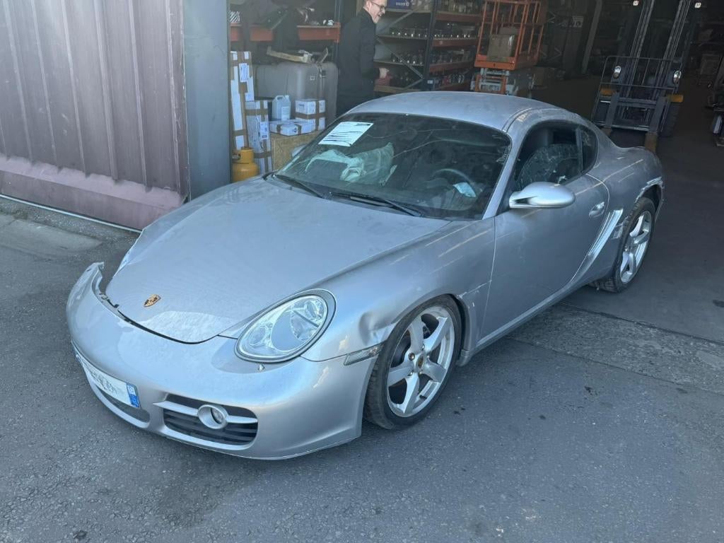 Porsche Cayman 2.7 onderdelen — 2007, Auto diversen, Ongevalwagen, Porsche, Zilver of Grijs, 2700 cc, Benzine