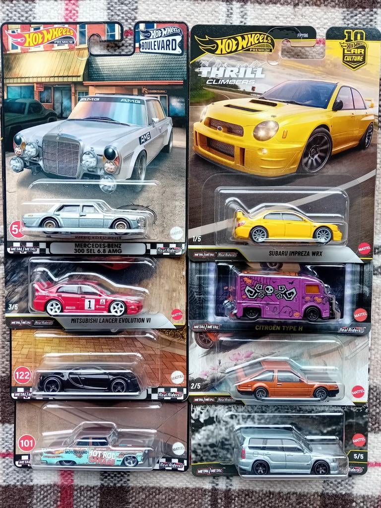 NIEUWE EN VERPAKTE PREMIUM HOT WHEELS, Hobby en Vrije tijd, Ophalen of Verzenden, Nieuw