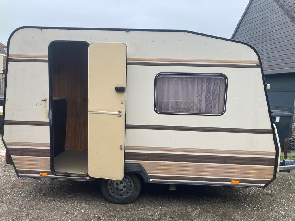 Caravane Dethleffs TMT 750kg avec auvent et toilettes, Poêle, Particulier, Dethleffs, 500 - 750 kg