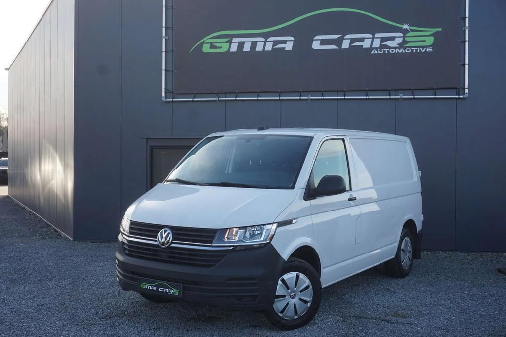 Volkswagen Transporter T6.1 Automaat L1-Airco-Multimedia-PDC, Auto's, Bestelwagens en Lichte vracht, Automaat, 4 deurs, Stof, Gebruikt