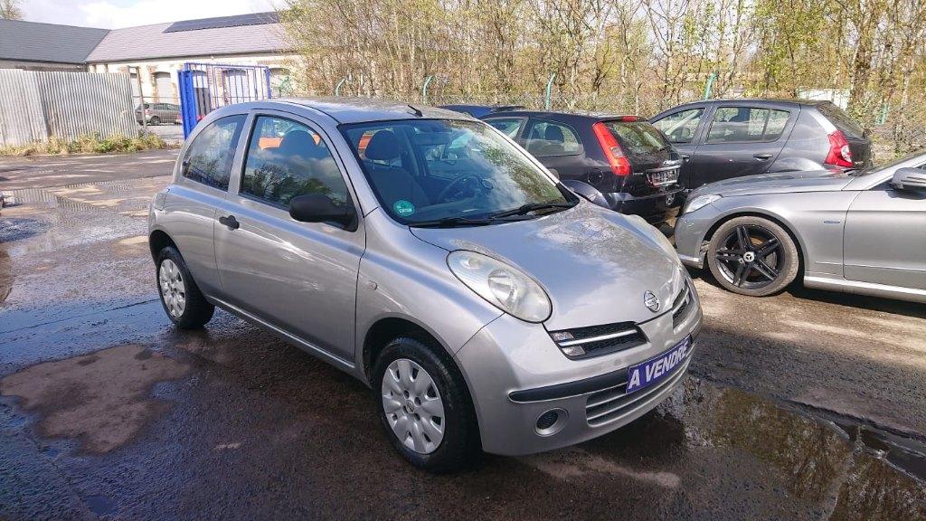 Nissan Micra 1200cc essence 2007 205000km clim GARANTIE, Voorwielaandrijving, Stof, 48 kW, 65 cc