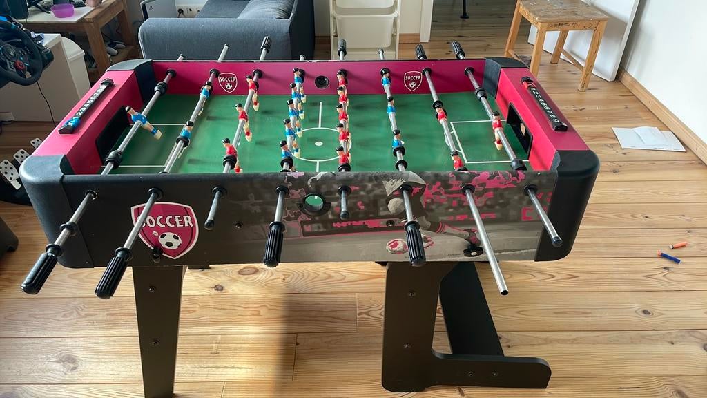 Voetbaltafel, Ophalen, Zo goed als nieuw