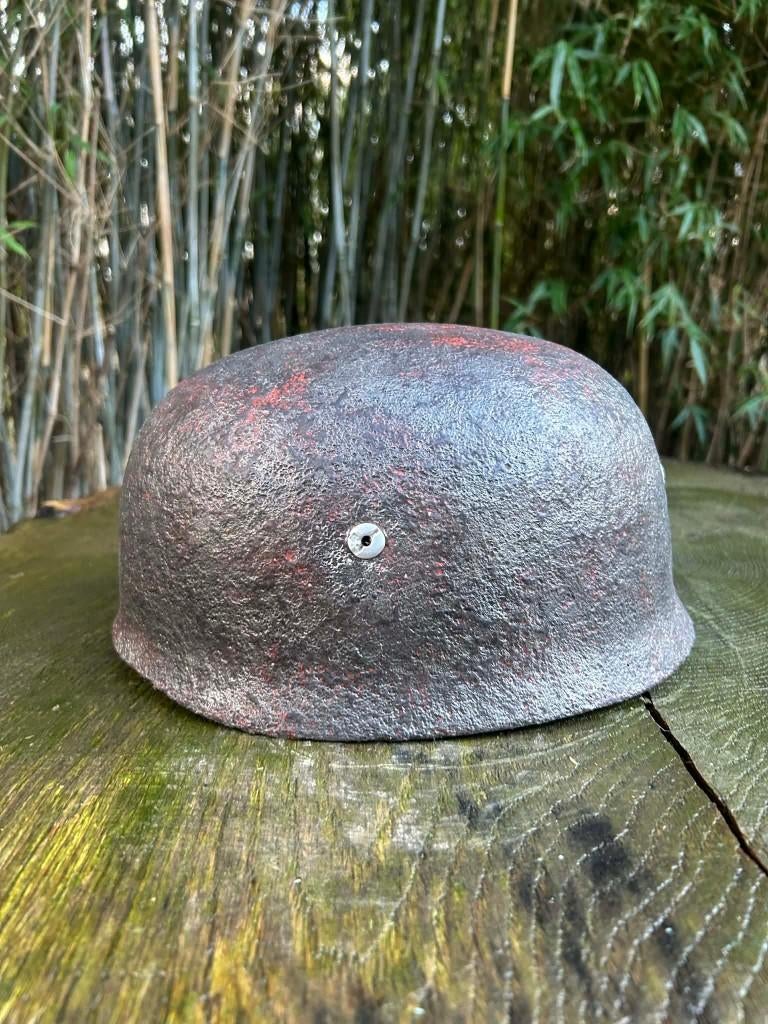 casque para allemand ww2 avec reste d'intérieur, Enlèvement ou Envoi, Autres