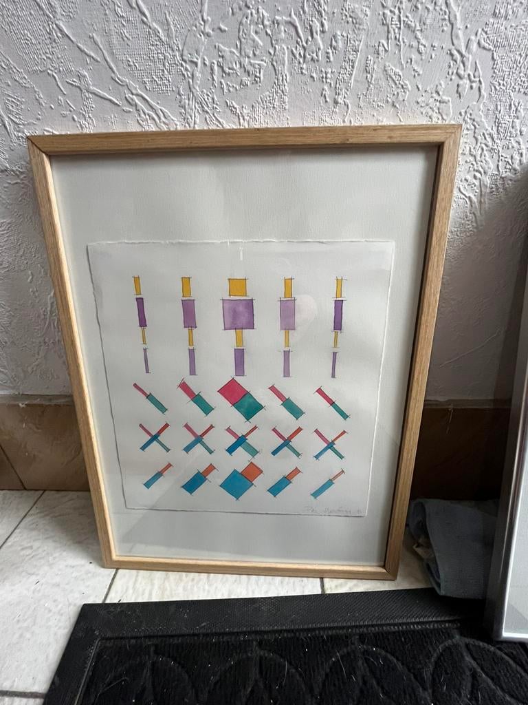 Pal Horvath projet de sculture technique mixte, Antiquités & Art, Art | Peinture | Abstraite, Enlèvement ou Envoi