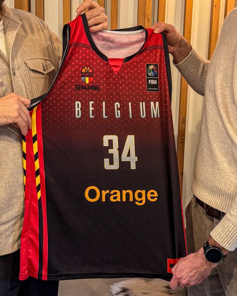 Wedstrijdshirt Belgian Cats - Billie Massey #34 – Charity, Ophalen of Verzenden, Zo goed als nieuw, Kleding