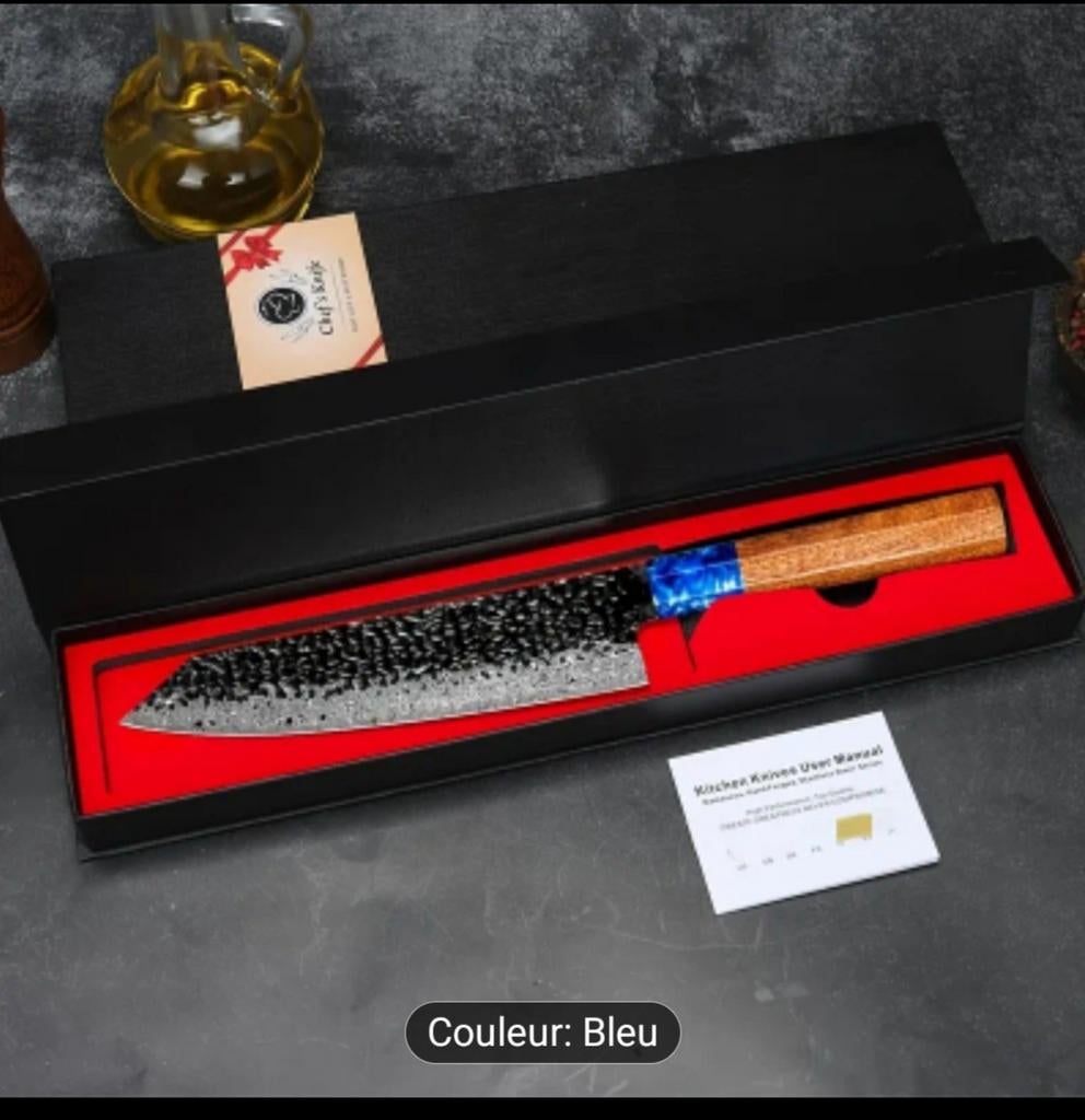 Mes met Damascus-lemmet, Antiek en Kunst, Ophalen