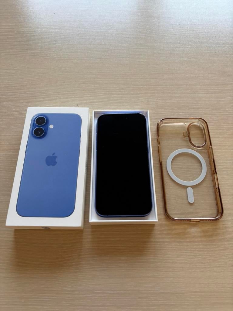 iPhone 16 - 128 Go - 91 % de batterie, Télécoms, Téléphonie mobile | Apple iPhone, 128 GB, IPhone 16, Comme neuf, Enlèvement