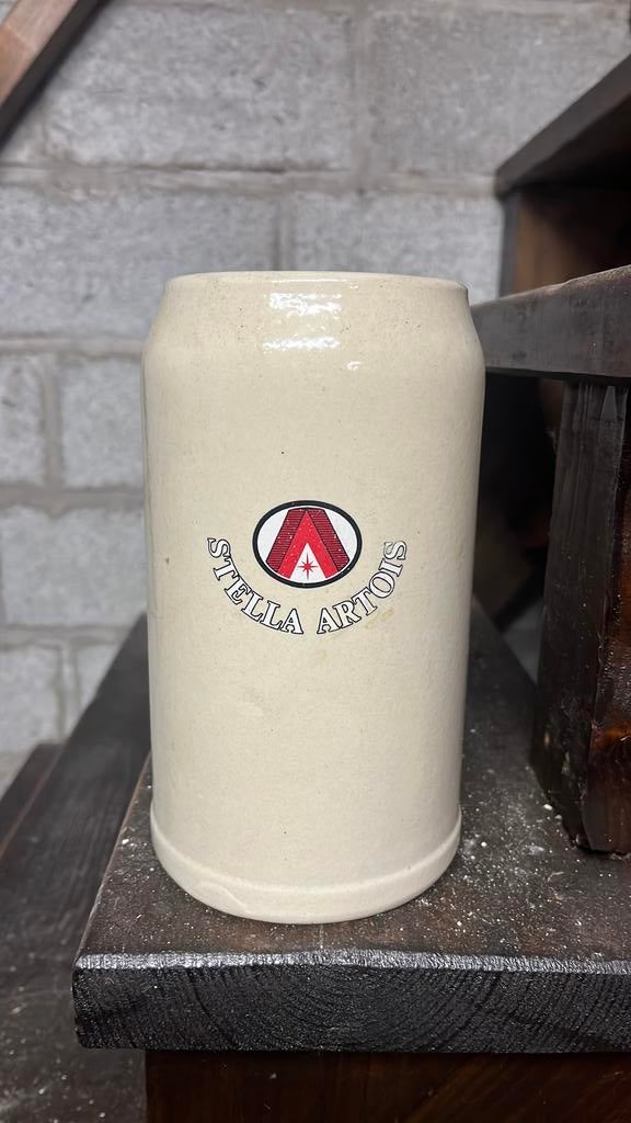 Chope stella Artois 1l, Ophalen of Verzenden, Zo goed als nieuw, Stella Artois