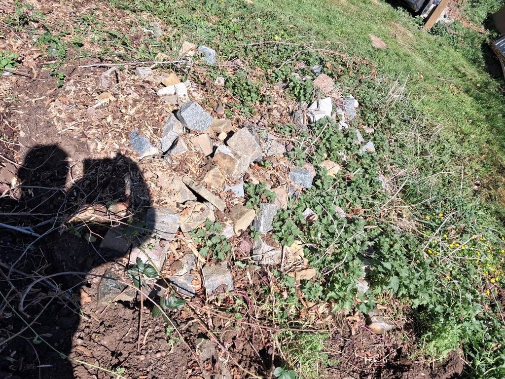 Pavé de rue Gratuis 1m3, Utilisé, Bleu, Autres types