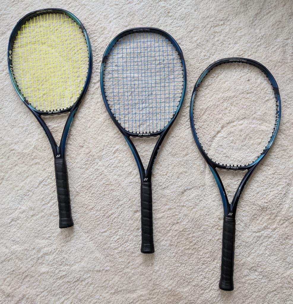 3 Raquettes tennis Yonex eZone 98 édition 2022, L2, Autres marques, Raquette, Enlèvement