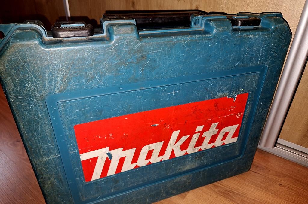 Makita koffer (leeg), Ophalen, Gebruikt