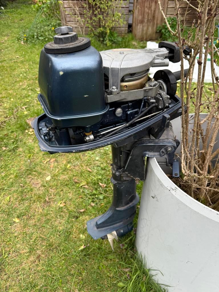 4 pk yamaha buitenboordmotor, Watersport en Boten, Buiten- en Binnenboordmotoren, Ophalen, Gebruikt, Minder dan 5 pk, Buitenboordmotor