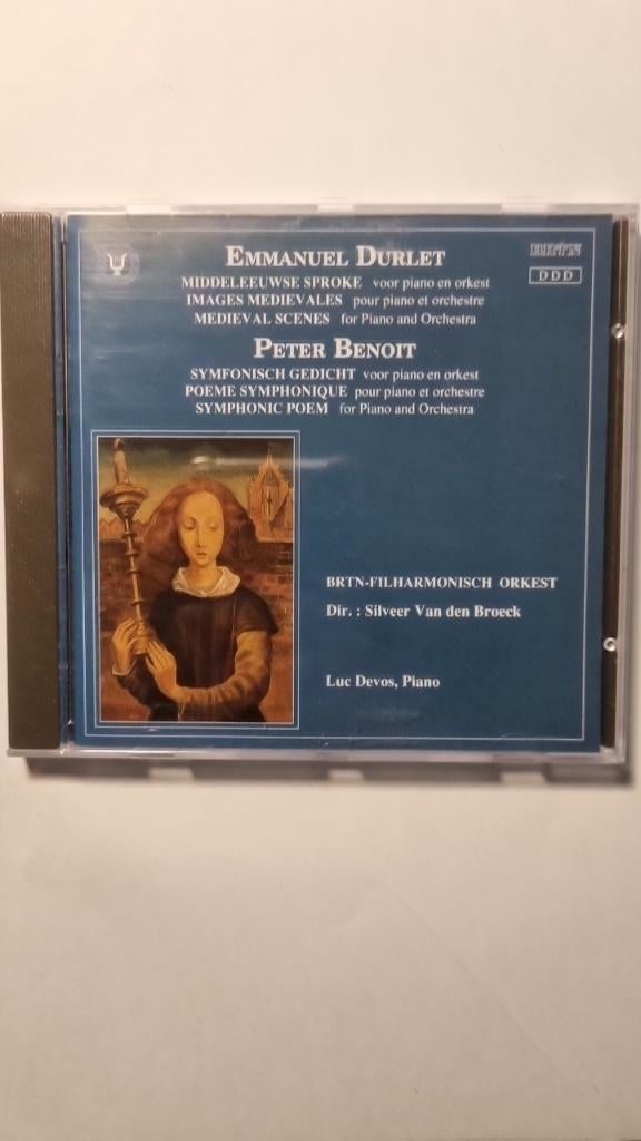 Emmanuel Durlet - Peter Benoit BRTN - Filharmonisch Orkest, CD & DVD, CD | Pop, Enlèvement ou Envoi, 1980 à 2000, Utilisé