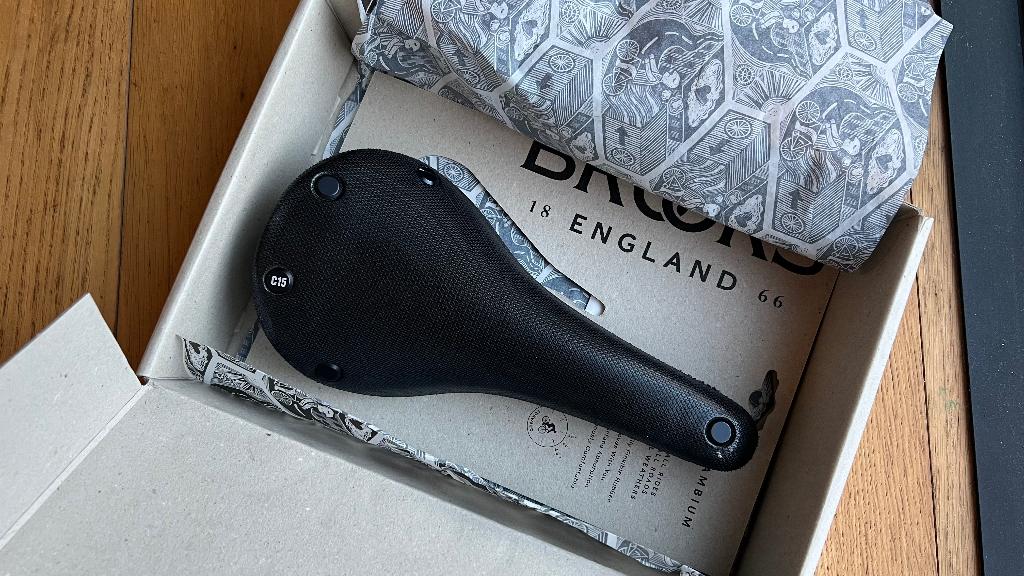 Brooks Cambium C15, Vélos & Vélomoteurs, Vélos Pièces, Enlèvement ou Envoi, Vélo de course, Selle, Utilisé