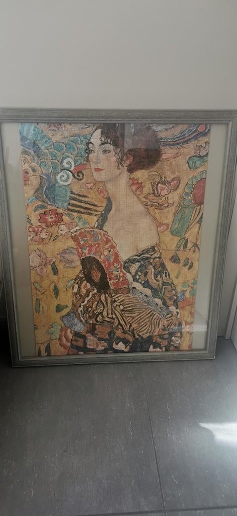 Fotolijst met puzzle uit schilderij van Gustav Klimt, Ophalen