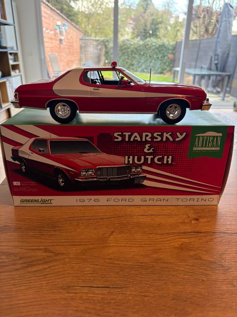 Ford Gran Torino 1/18 - Greenlight, Enlèvement ou Envoi, Comme neuf