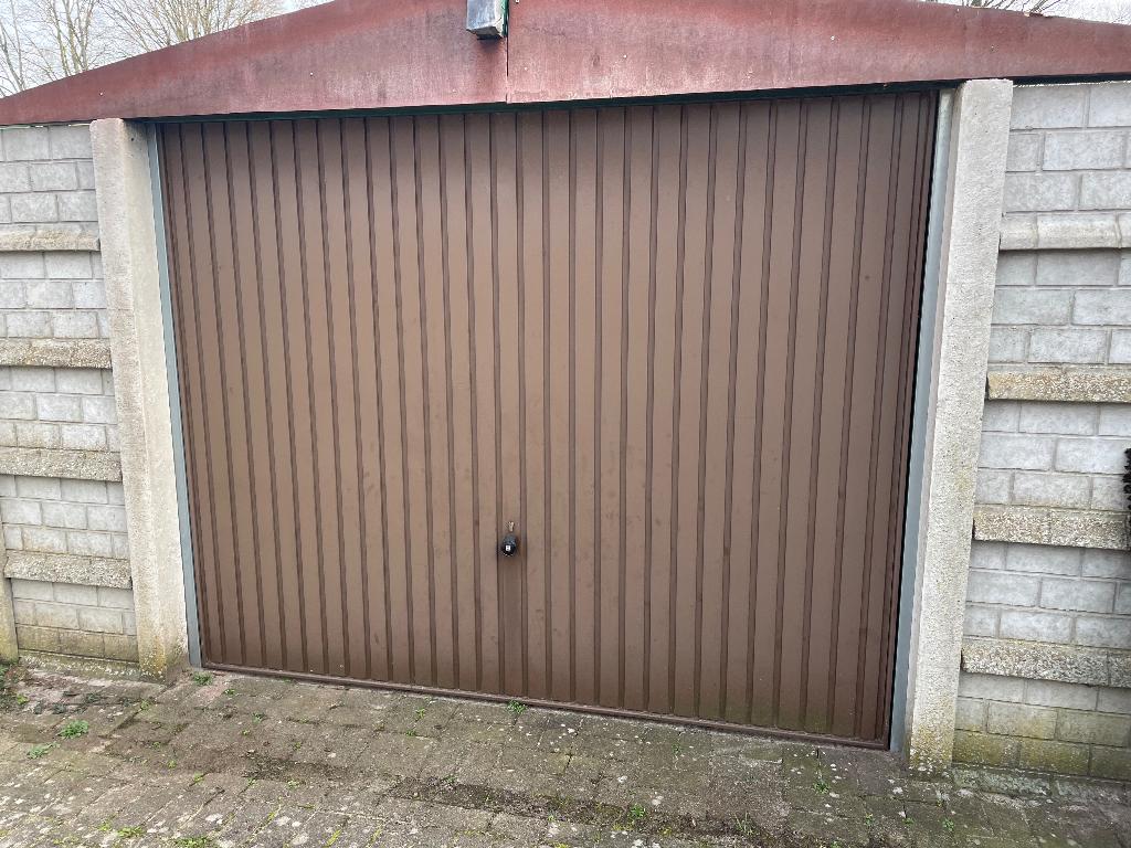 Garagepoort Hormann 2de hands, Doe-het-zelf en Bouw, Ophalen, Metaal, Garagedeur