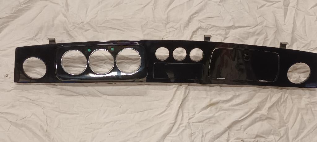 dashbord ZWART GELAKT 3+3 tellers Classic Mini, Ophalen, Nieuw, Austin