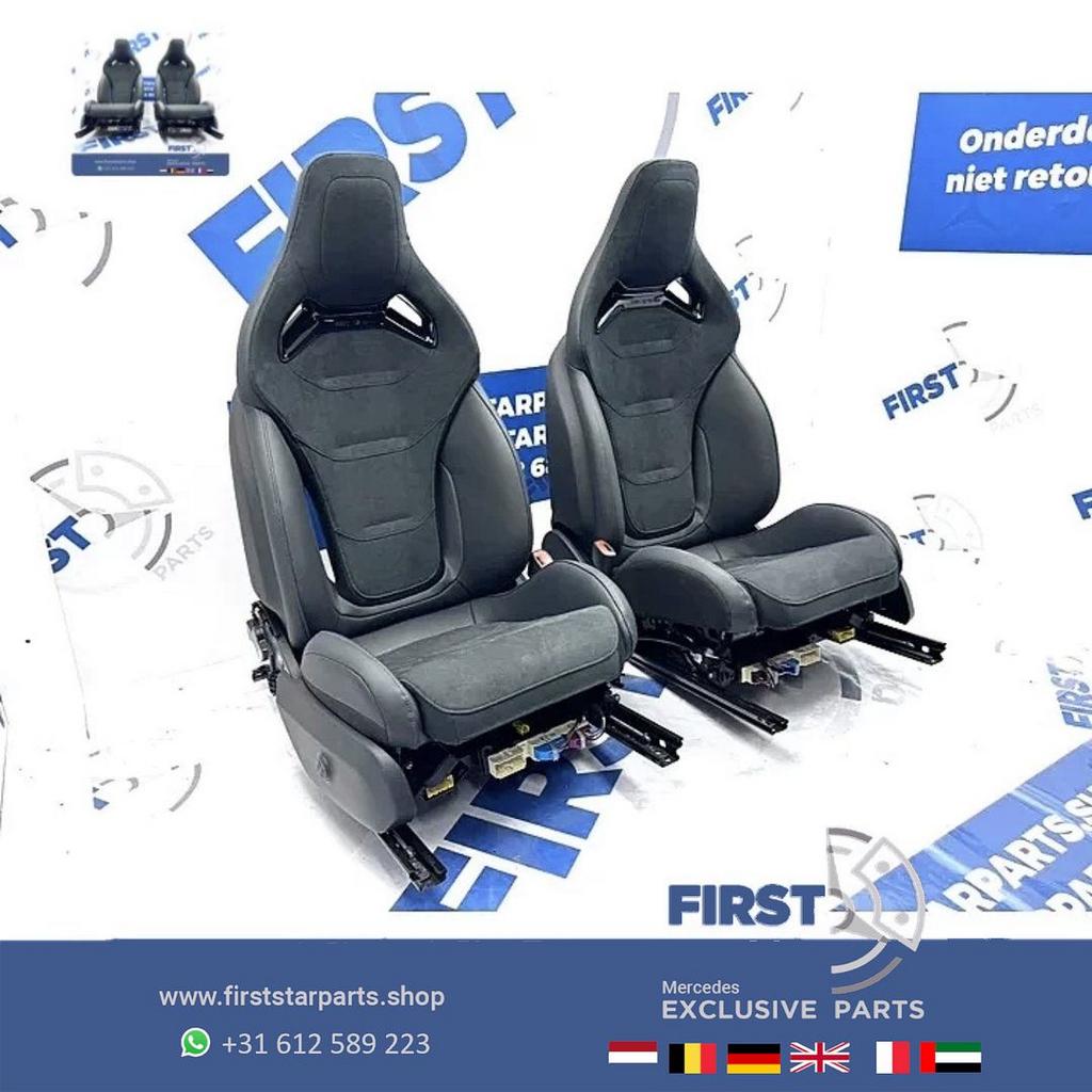 W206 S206 C63 AMG Recaro KUIP STOELEN SET C63s E PERFORMANCE, Utilisé, -, -, Enlèvement ou Envoi