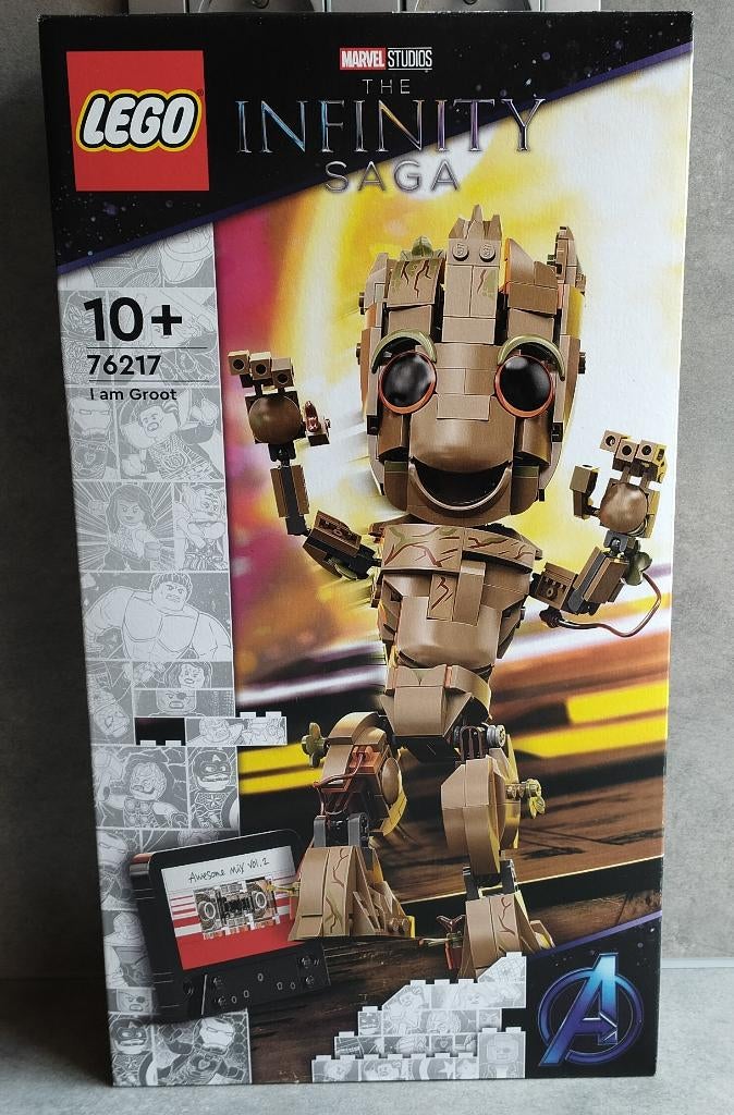 lego marvel 76217 ik ben groot, Kinderen en Baby's, Speelgoed | Duplo en Lego, Nieuw, Lego, Complete set, Marvel, Ophalen of Verzenden